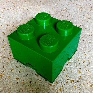 Lego box with 6lbs of Lego inside